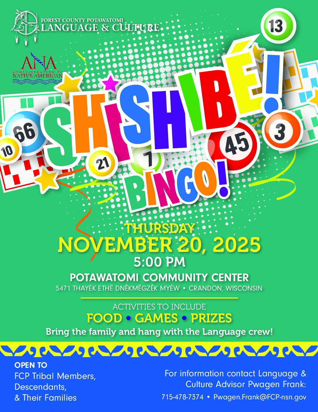 Shishibé (Bingo) Night