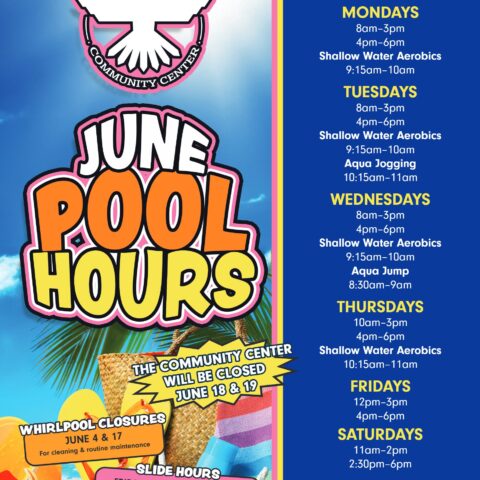 June Pool Hours