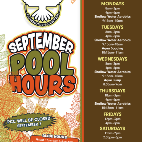 September Pool Hours